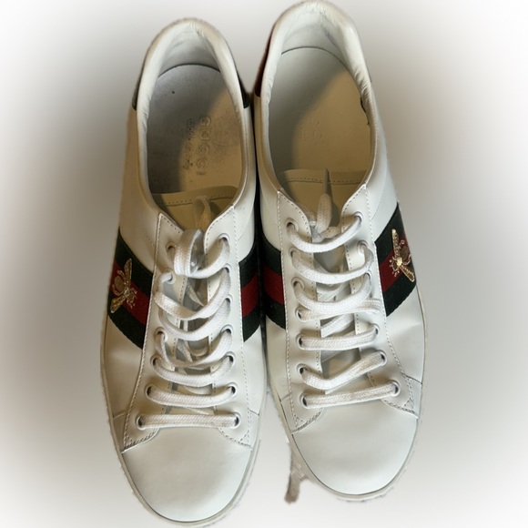 GUCCI Ace Sneaker Embroidered Bee - Picture 3 of 4